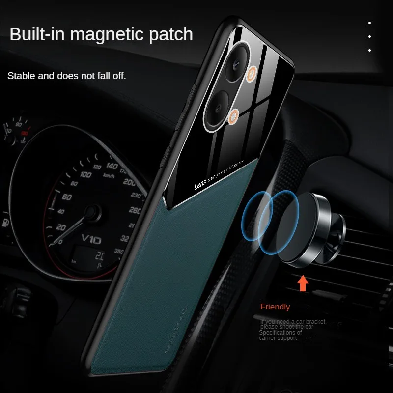 Magnetic Suction Holder Case For Xiaomi Poco X8 Pro Max Protective Cover Shockproof Frame Coque Funda view 4