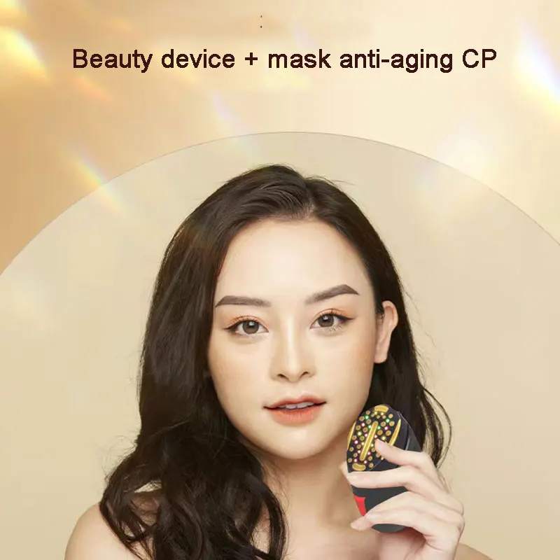 

Collagen Regeneration Facial Massager EMS Beauty Instrument Red Light Lifting Tighten Collagen Cannon Skin Rejuvenation Machine