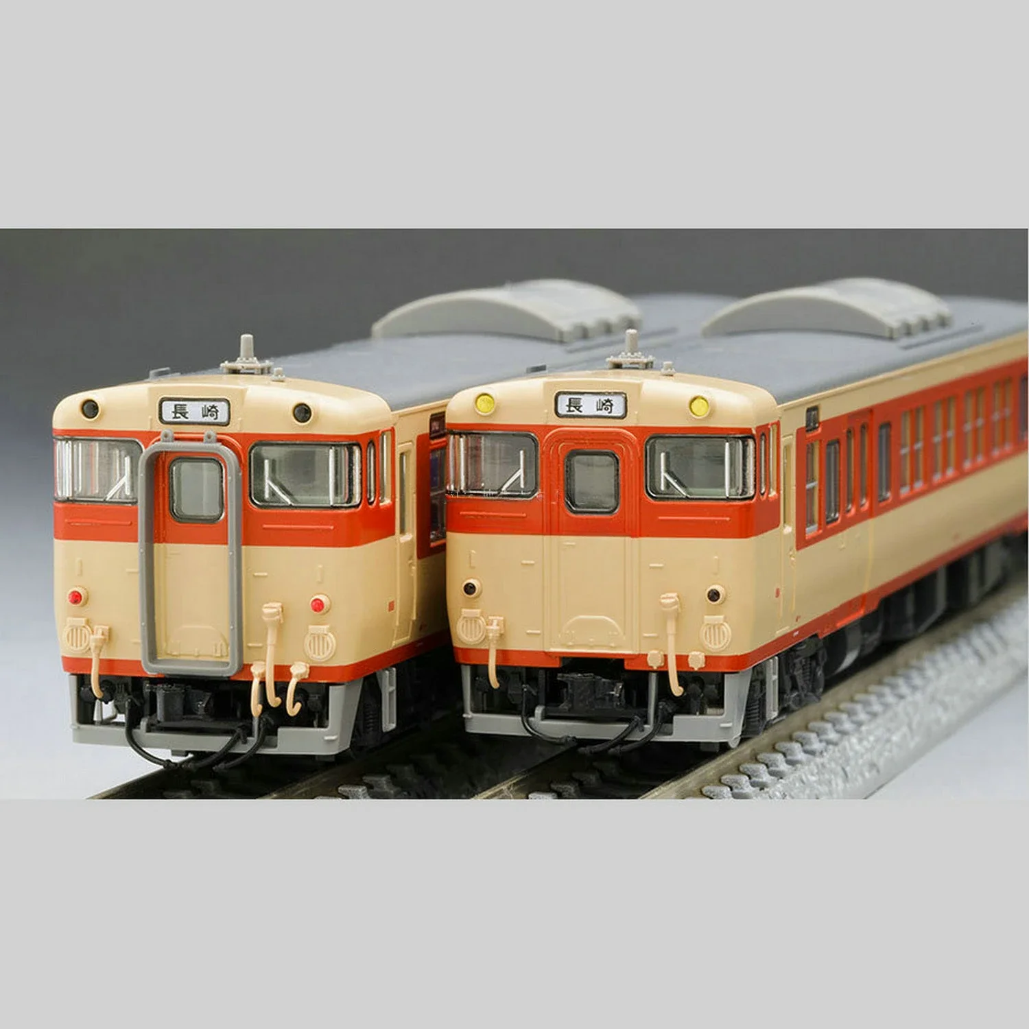 N-type Train Model TOMIX 98124 66/67 Diesel Car (resurrection JNR Color) 1/160 Rail Car Toy 2 Section Set