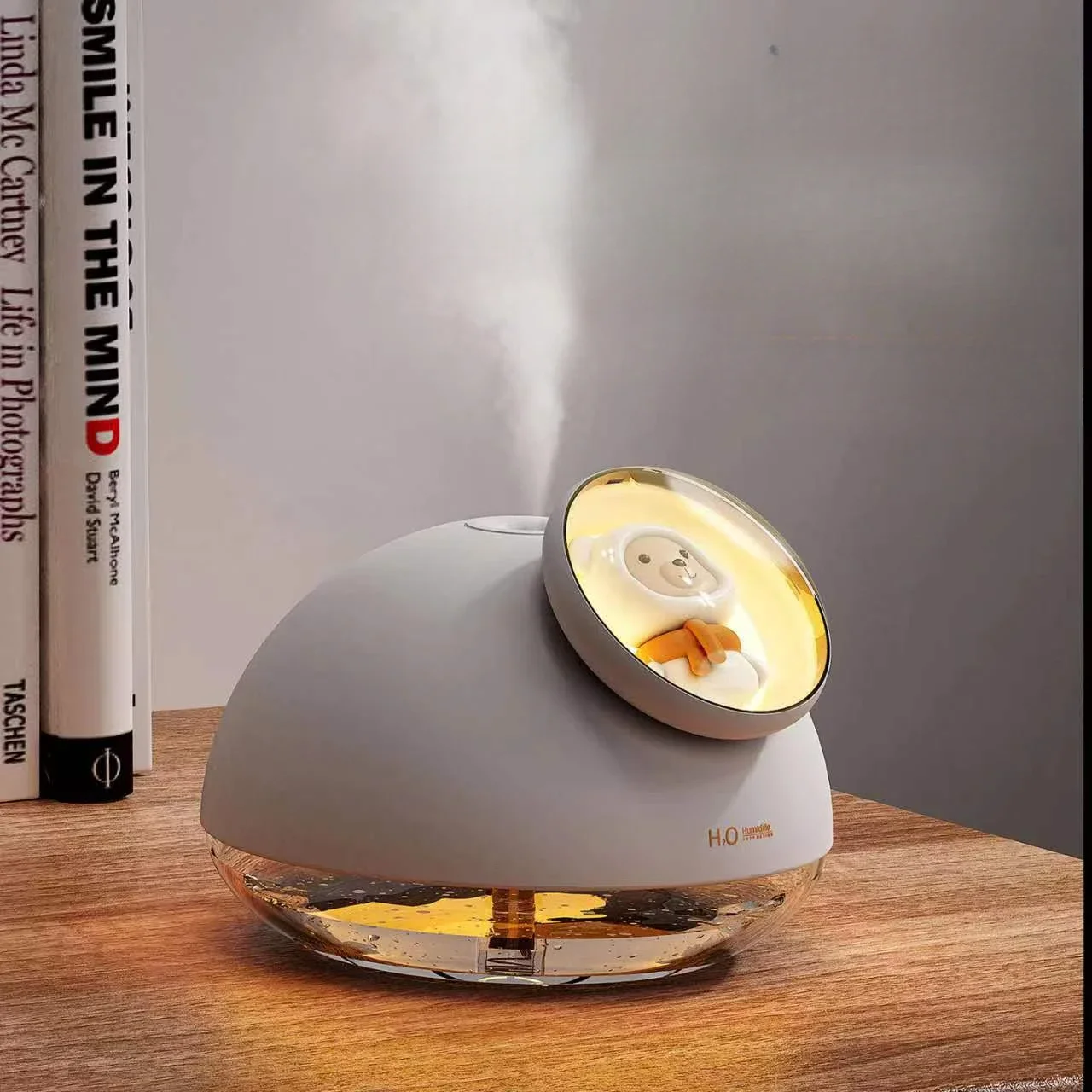

Mijia High Quality USB Aromatherapy Essential Diffuser Nano Mist Office House Air Humidifier Mini with Colorful Atmosphere Light