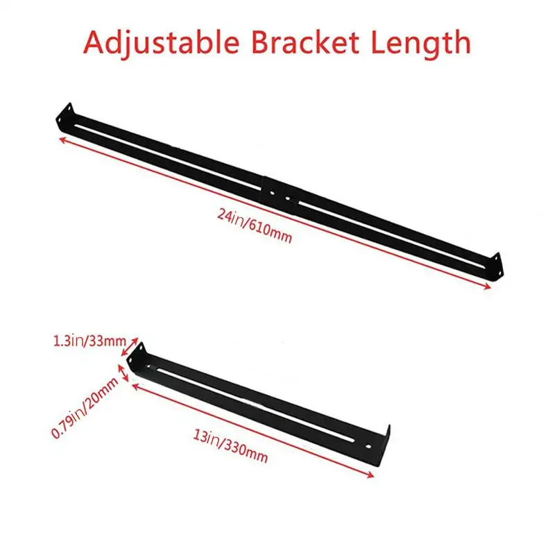 4pcs Drawer Repair Kit Furniture Repair Kit Mounting Brackets Bottom Support Tool Set with Screws Replacement Parts Heavy Duty image 6