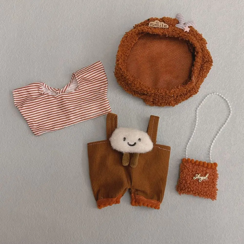 ผ้าฝ้าย 20 ซม.ตุ๊กตาน่ารักชุดเจ้าหญิงตุ๊กตาเสื้อผ้าตุ๊กตากระโปรงการ์ตูนชุดกระโปรงสําหรับ EXO Idol ตุ๊กตาอุปกรณ์เสริม