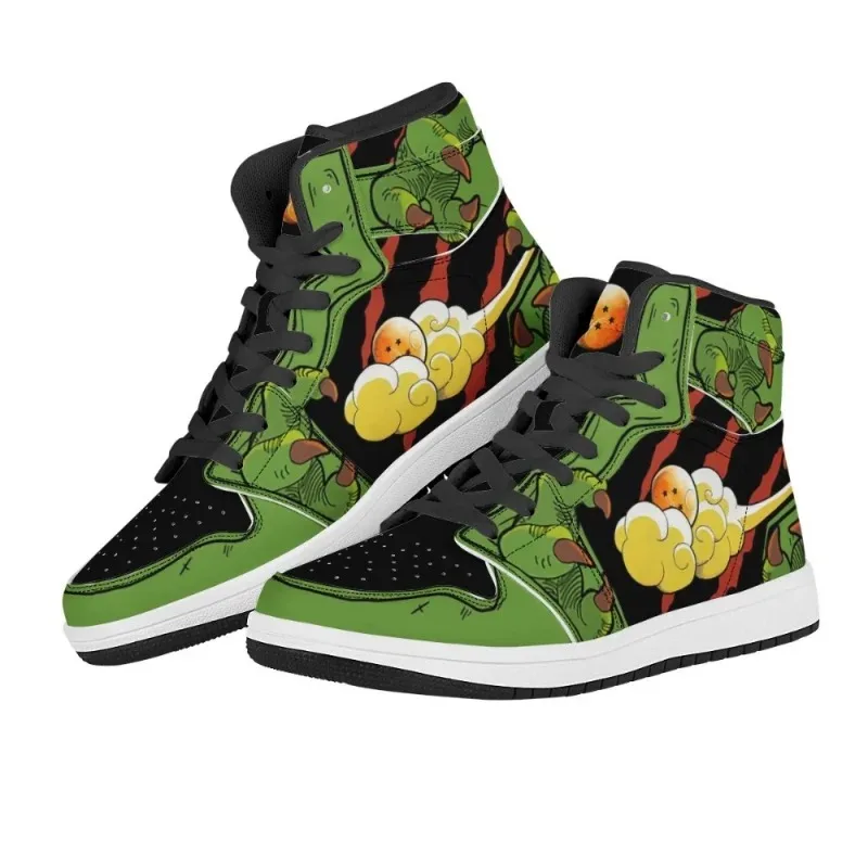 Dragon Ball Anime Shoes Son Goku Vegeta Super Saiyan Cosplay Sneakers High Top Vulcanized Running Shoes Gifts