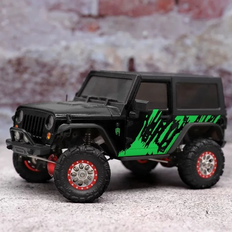 A01 1/35 RC Ferngesteuertes Simulations-Kletterauto Zusammengebautes Modell Mini Mosquito Auto Bausatz Elektrisches Spielzeugauto Zubehör