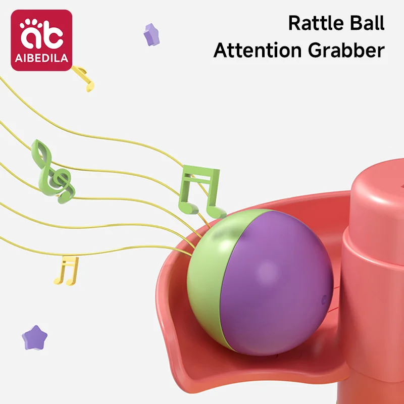 AIBEDILA bébé balle goutte jouet ensemble Montessori empilable piste jouet pour 0-24 mois éducatif apprentissage jouet pour nourrissons tout-petits