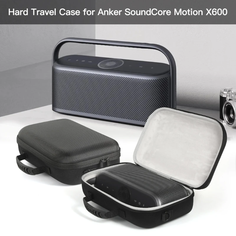 

Portable Travel Case Speaker Storage Bag For Anker Soundcore Motion X600 Speaker Protection Bag Protective Shell Cover