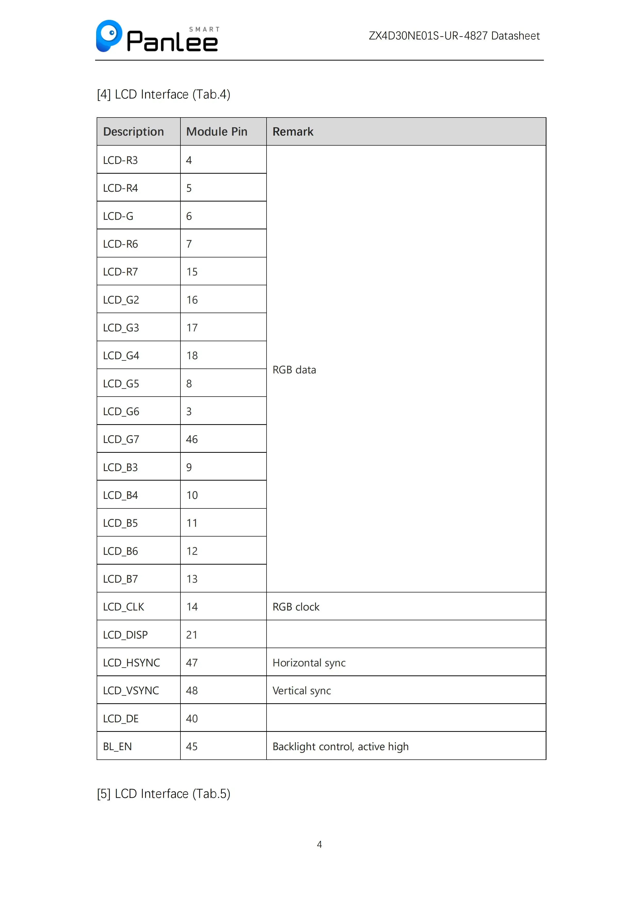 4,3 Zoll serielle Bildschirm ESP32-S3 lösung 480*272 Auflösung WLAN/Bluetooth RS485 – Detail 5