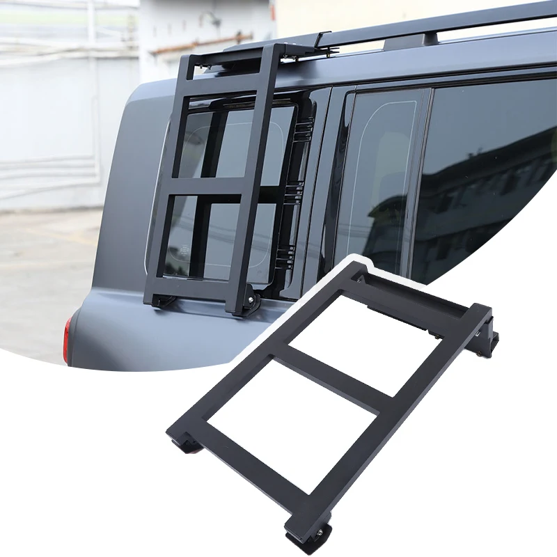 

Carbon Steel Car Side Climbing Ladder For Great Wall Haval H9 2024 2025 Rear Window Expansion Climbing Ladder Protective Frames