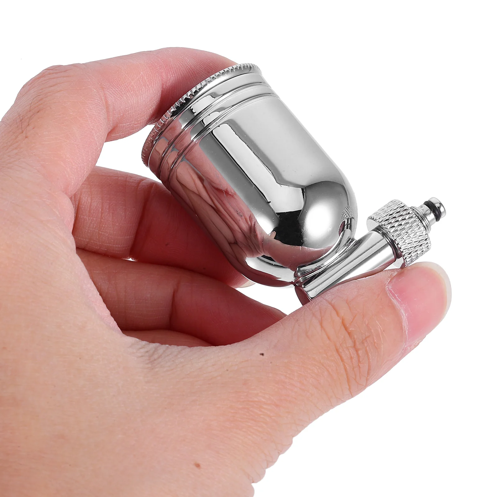 

Copper Airbrush Paint Cups Spill-Resistant Lightweight Leakproof Design For Precise Spray Compatible With Multiple Models