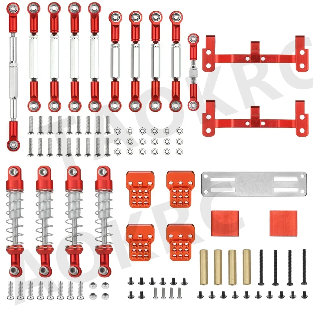 

Upgrade Metal Pull Rod Steering Pull Rod Servo Rod Pull Base for WPL B1 B-1 B14 B-14 B24 B-24 C14 C24 1/16 RC Car Spare Part