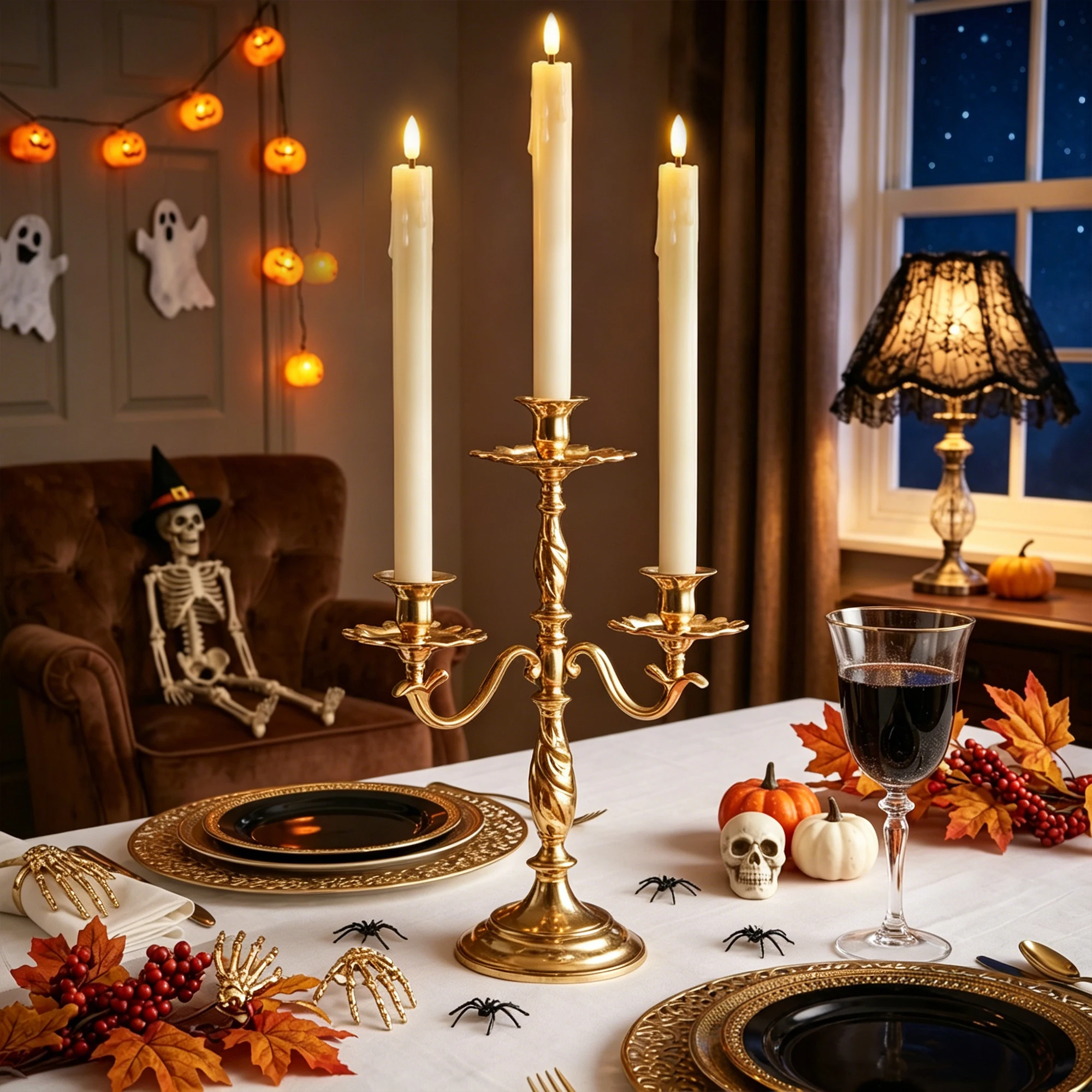 Flameless Ivory Taper Candles Flickering with 10-Key Remote, Battery Operated Led Warm 3D Wick Light Window Candles Real Wax Pack of 6, Christmas Home Wedding Decor(0.78 X 10 Inch) view 3