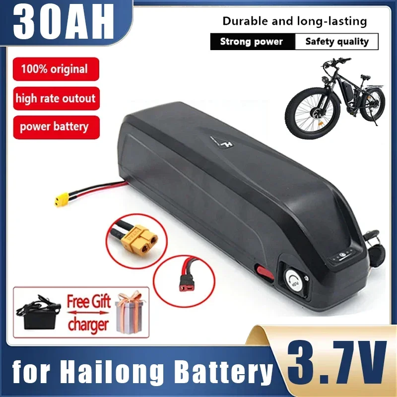 Original 36V 48V 52V 20Ah 300Ah 18650 Battery BMS for Hailong Electric Bicycle 350W 500W 750W 1000W Motor Lithium Battery Pack