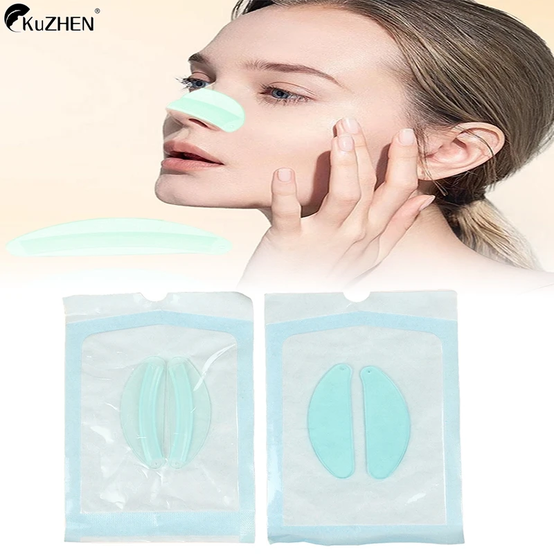 1Pair Medical Septoplasty Silicone Nasal Splint Hospital Consumables Internal Nasal Airway Splint With Sterilization