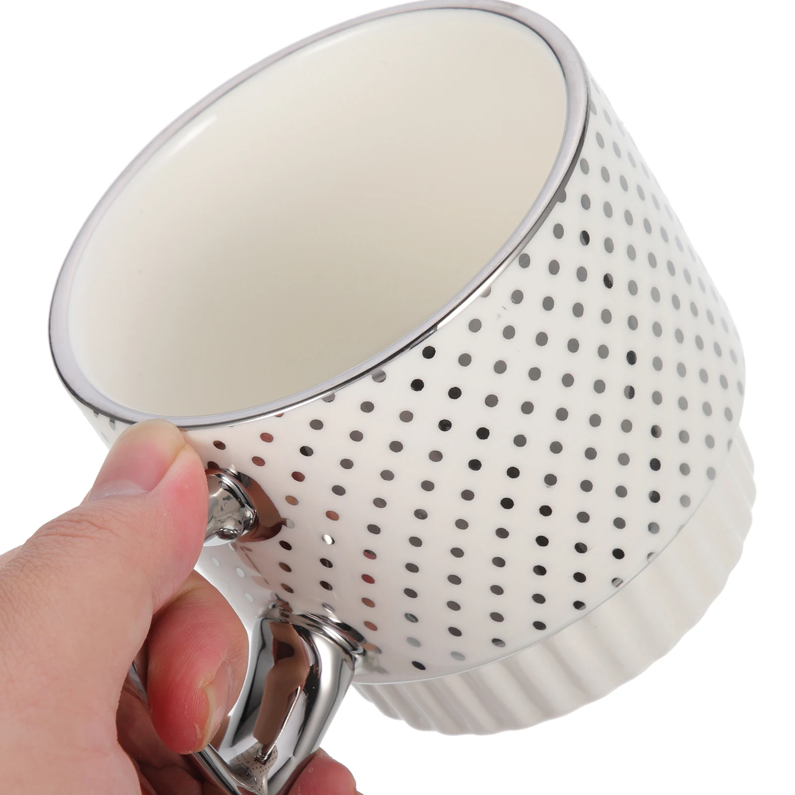 

Ceramic Mug 350ml Decorative Large Coffee Cup Easy Maintain Bar Restaurant Use Ceramic Mug Set Large Coffee Mugs