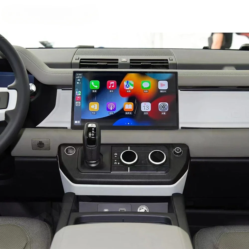 

13,3-дюймовый Android 13.0 для Land Rover Defender 2018-2024 Экран Автомобильный GPS-навигатор Стерео головное устройство Мультимедийный плеер
