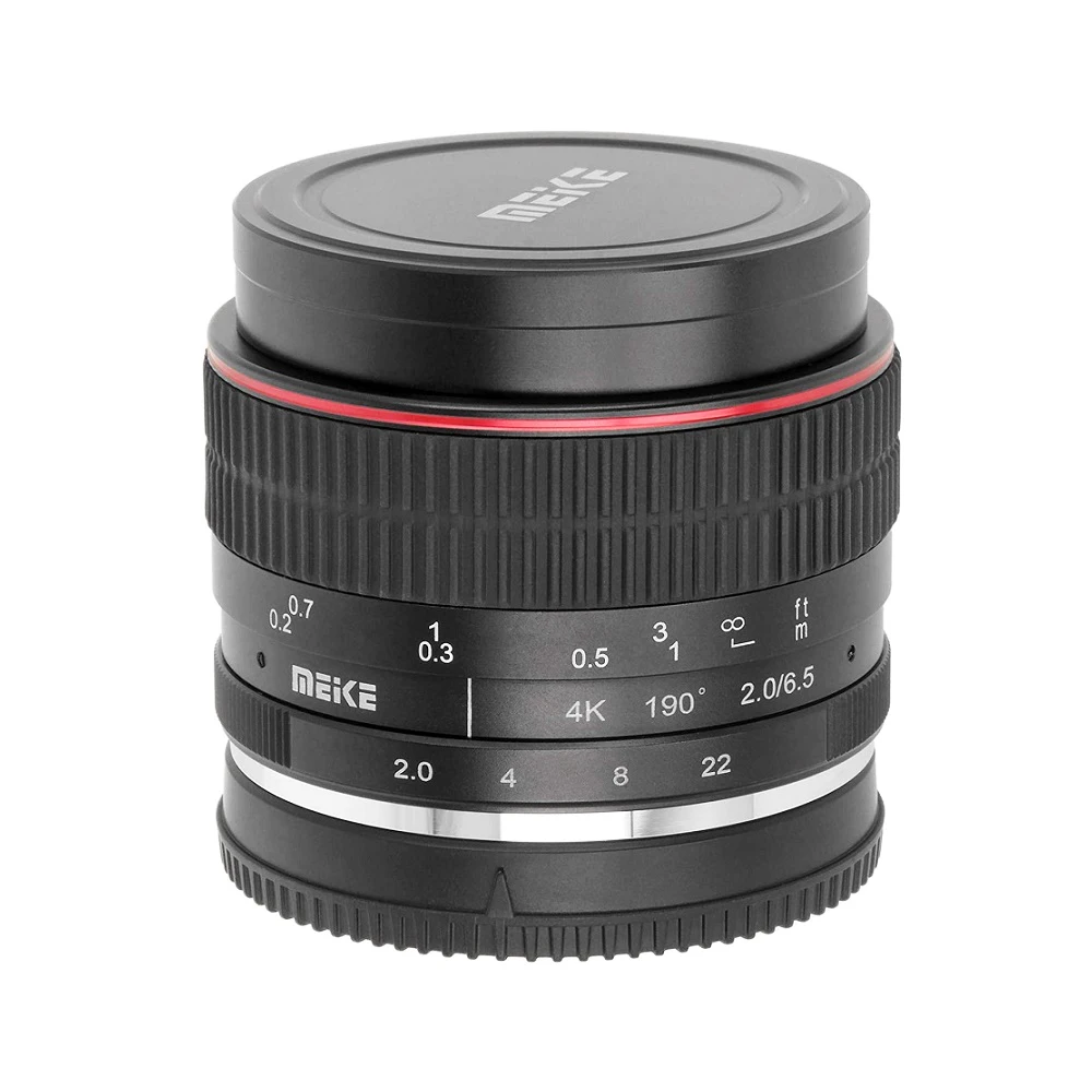 Meike 6.5 مللي متر f2.0 عدسة عين السمكة الدائرية APS-C لـ Fujifilm X-Mount X-T3 X-T30ii X-T100 X-T50 XS10 X-T4 X-E1 XT-2 X-T5 X-T2