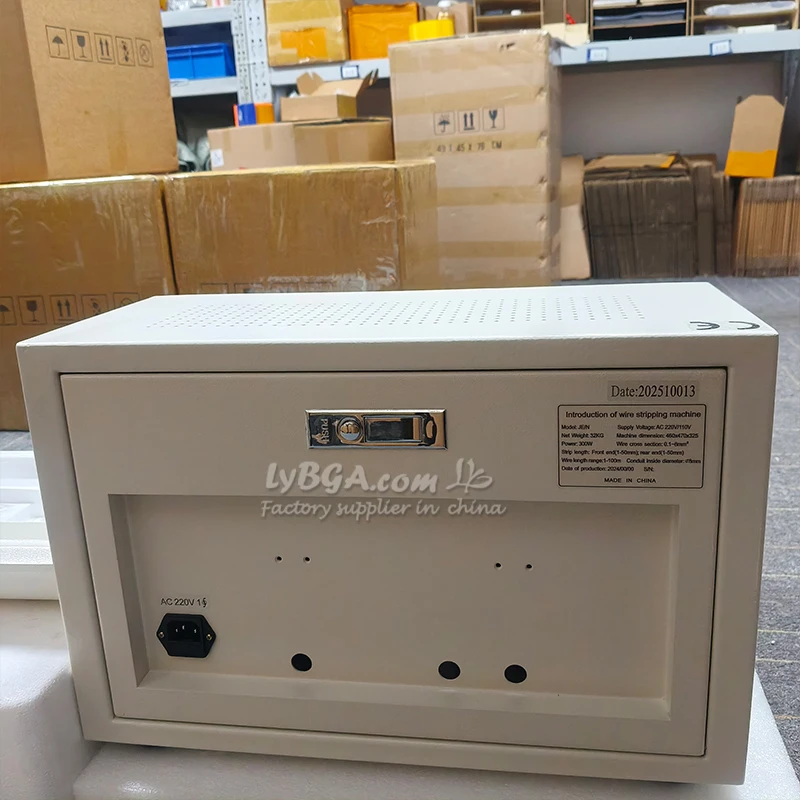 Automatic Wire Stripper Stripping Machine SWT608JE Touch Screen Control for 0.1-8mm2 Wires Computer Tool