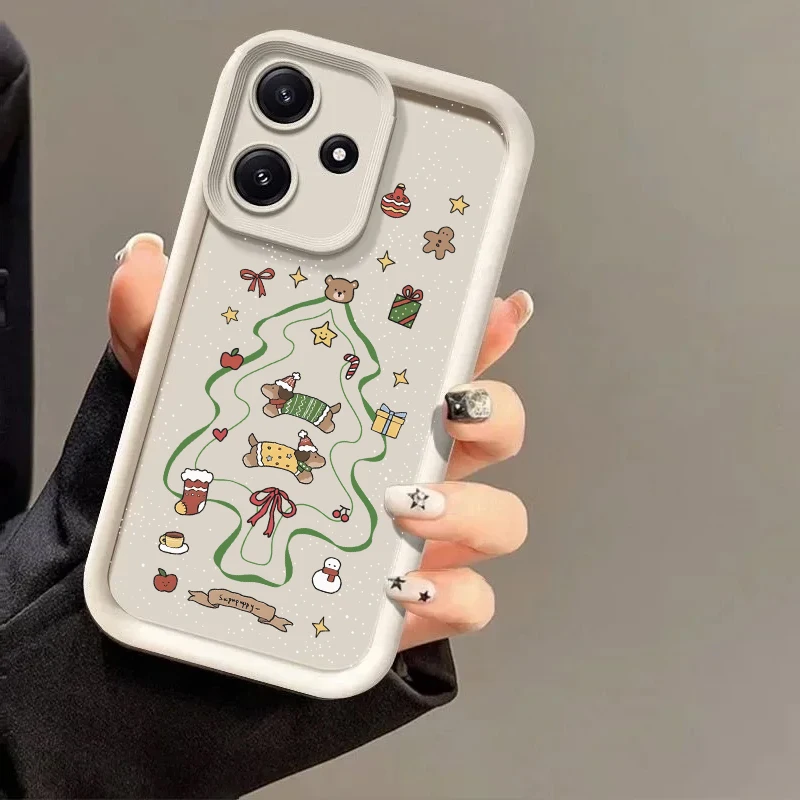 かわいいクリスマス柄の子犬ケース SAMSUNGA03s/A04e/A05s/A10s/A22/A23/A24/A25 5G A31/A32/A34/A35/A50/A51/A52/A54 5G/A55 5G/A71/S24+対応