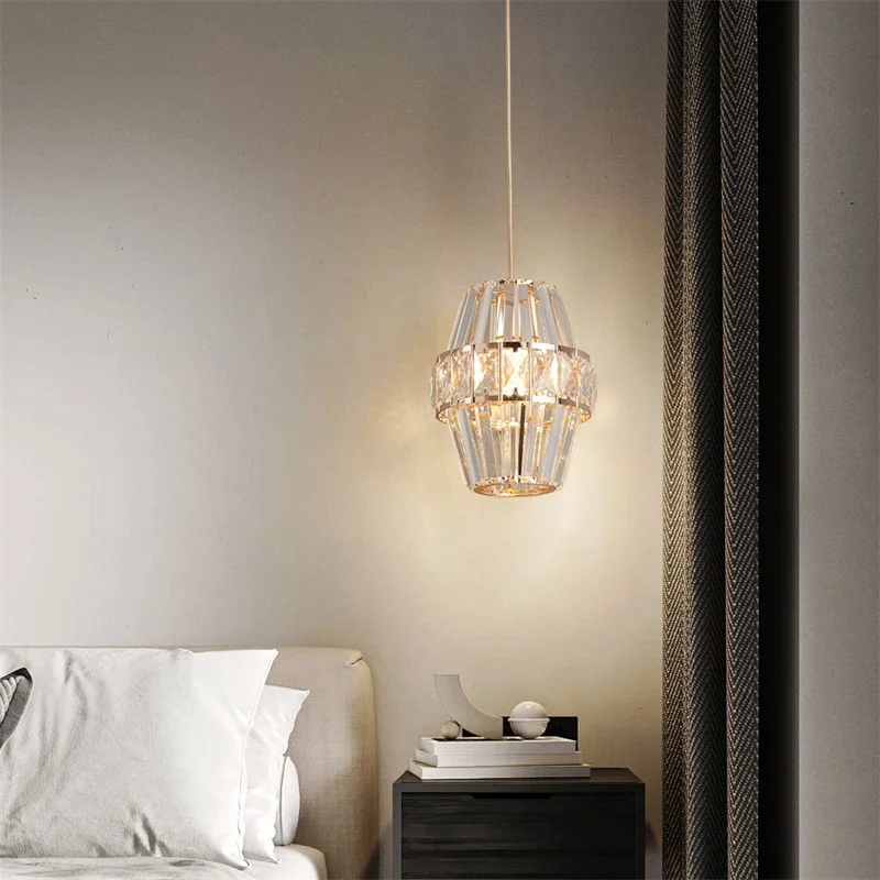 Moderno apparecchio di illuminazione a soffitto lustri per camera da letto sala da pranzo semplici lampade a sospensione decorazioni per la casa lampadario lampada a sospensione comodino