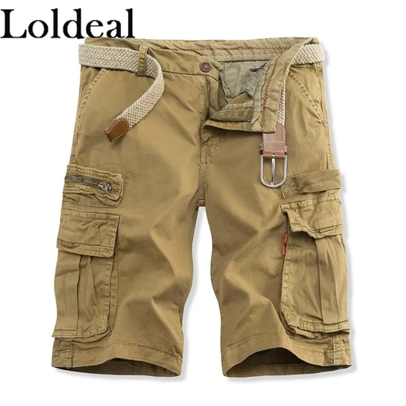 

Men Camo Cargo Shorts Relaxed Fit Multi-Pocket Cotton