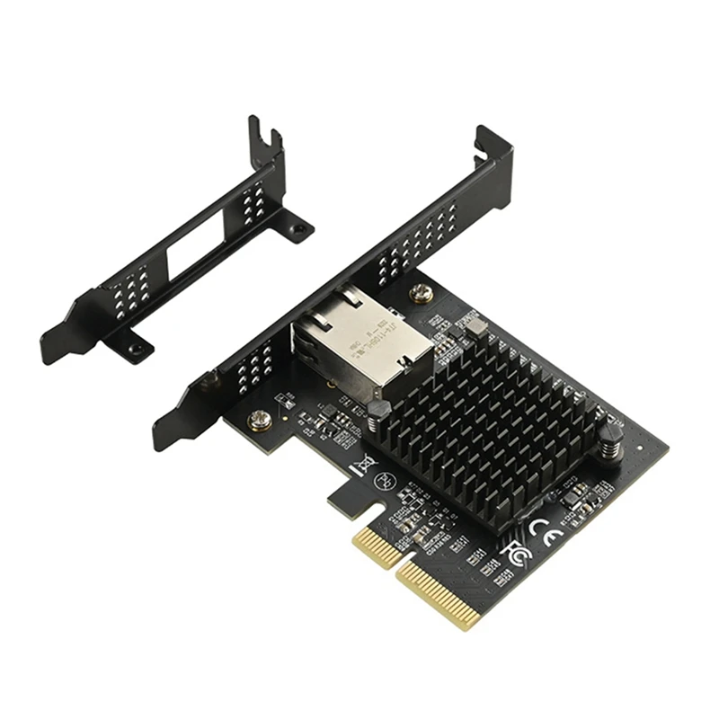 

10Gbps AQC113 PCIE To Single Port RJ45 Network Card 1G/2.5G/5G/10Gbps Pciex4 Interface Ethernet Wired LAN Win10/11