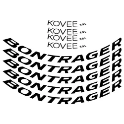 Mountain Bike Wheel Stickers for Bontrager Kovee RSL 30 Vinyl Sunscreen Waterproof Antifade MTB Bicycle Cycling Decal