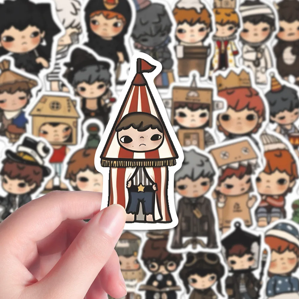 83 ملصقًا ذو طابع سماوي - شارات مرسومة يدويًا للمجلات والإلكترونيات وديكور المنزل (متجر عوالم الرسوم المتحركة)