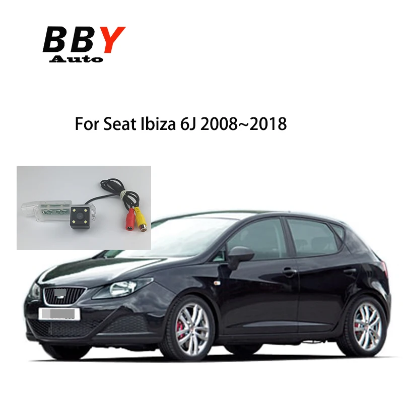 Rear View Camera For Seat Ibiza 6J 2008~2018 Ibiza Cupra/ Bocanegra /FR  Seat Leon MK3 HB Coupe NightVision License Plate Camera