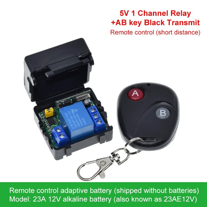 TZT حار تيار مستمر 5 فولت 12 فولت 10A التتابع 1CH 2CH اللاسلكية RF التحكم عن بعد التبديل الارسال مع وحدة الاستقبال 433 ميجا هرتز LED التحكم عن بعد