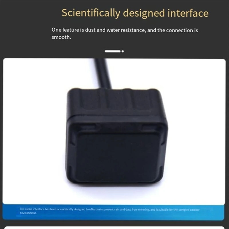 Super Sale 77Ghz Millimeter Motorcycle Specific Blind Spot Detection Wave Sensor BSD Lane Change Assist System Detection Range 5