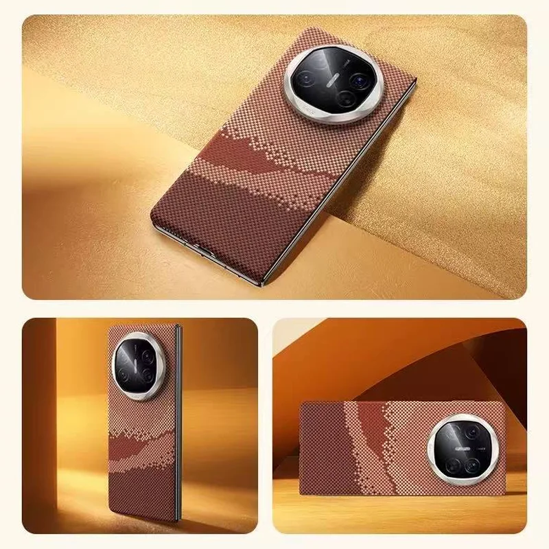 Benks Carbon Fibre Case For Huawei Mate X6 Kevlar Wireless Charging Back Cover Case for HUAWEI MATE X6