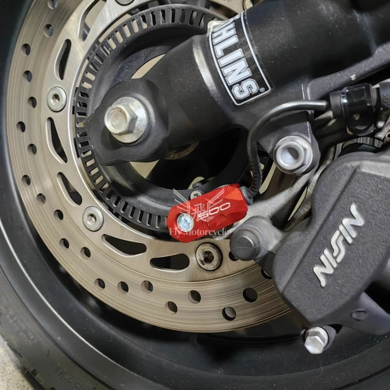 For Kawasaki Ninja 500 Ninja500 Z500 Z 500 Z-500 Motorcycle Accessories CNC Front Rear Wheel ABS