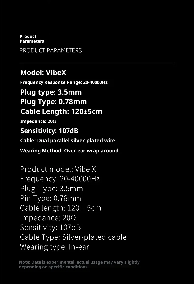 KZ Vibe X HIFI In-Ear-Monitor-Kopfhörer, 13-mm-Treiber, tiefer Bass, kabelgebundene IEM-Ohrhörer, Geräuschisolierung für Musik und Gaming. – Detail 13
