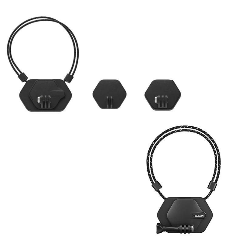 TELESIN Magnetic Action Camera Quick Release Bracket Release Bracket For Gopro Hero Insta 360 DJI Mobile Phone Style
