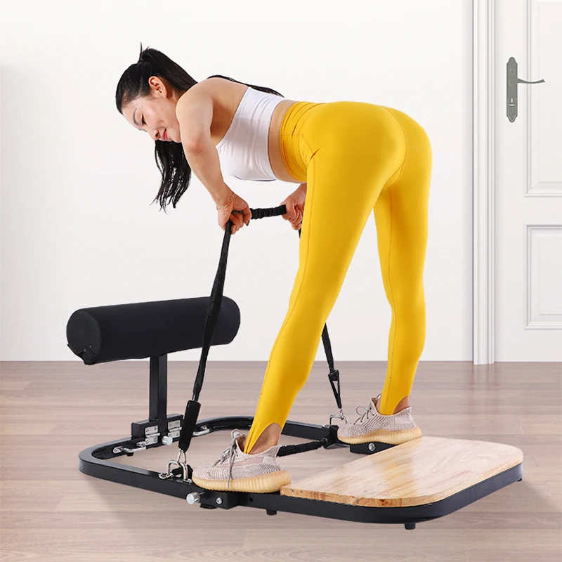 

Home Hip Training Device Hip-Lifting Fitness Equipment Gym Indoor Waist And Abdomen Shaper+ 1 pc dumbbell support