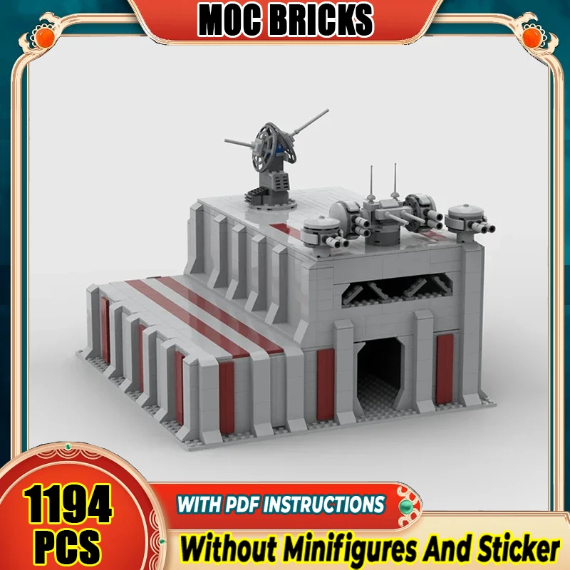 

Star Movie Model Moc Building Bricks Big Clone Outpost Base Technology Modular Blocks Gifts Christmas Toys DIY Sets Assembly