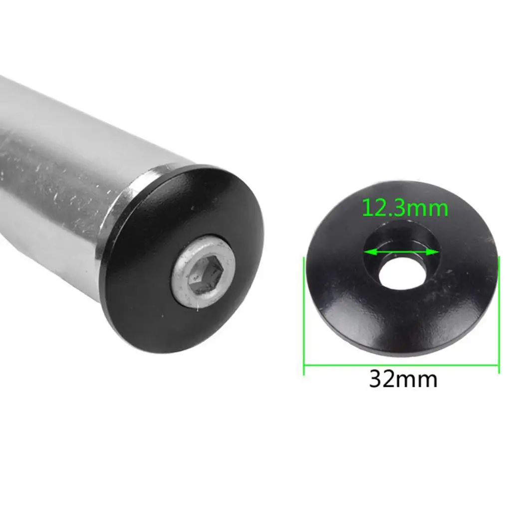 Bicycle Stem Riser Adapter Threadless Quill Extender 25.4mm Clamp 28.6mm Steerer Aluminum for MTB Road Folding Use