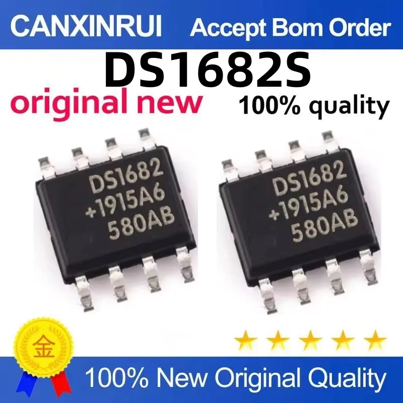 Newly imported DS1682 DS1682S DS1682S+TR SMD SOP8 real-time clock chip