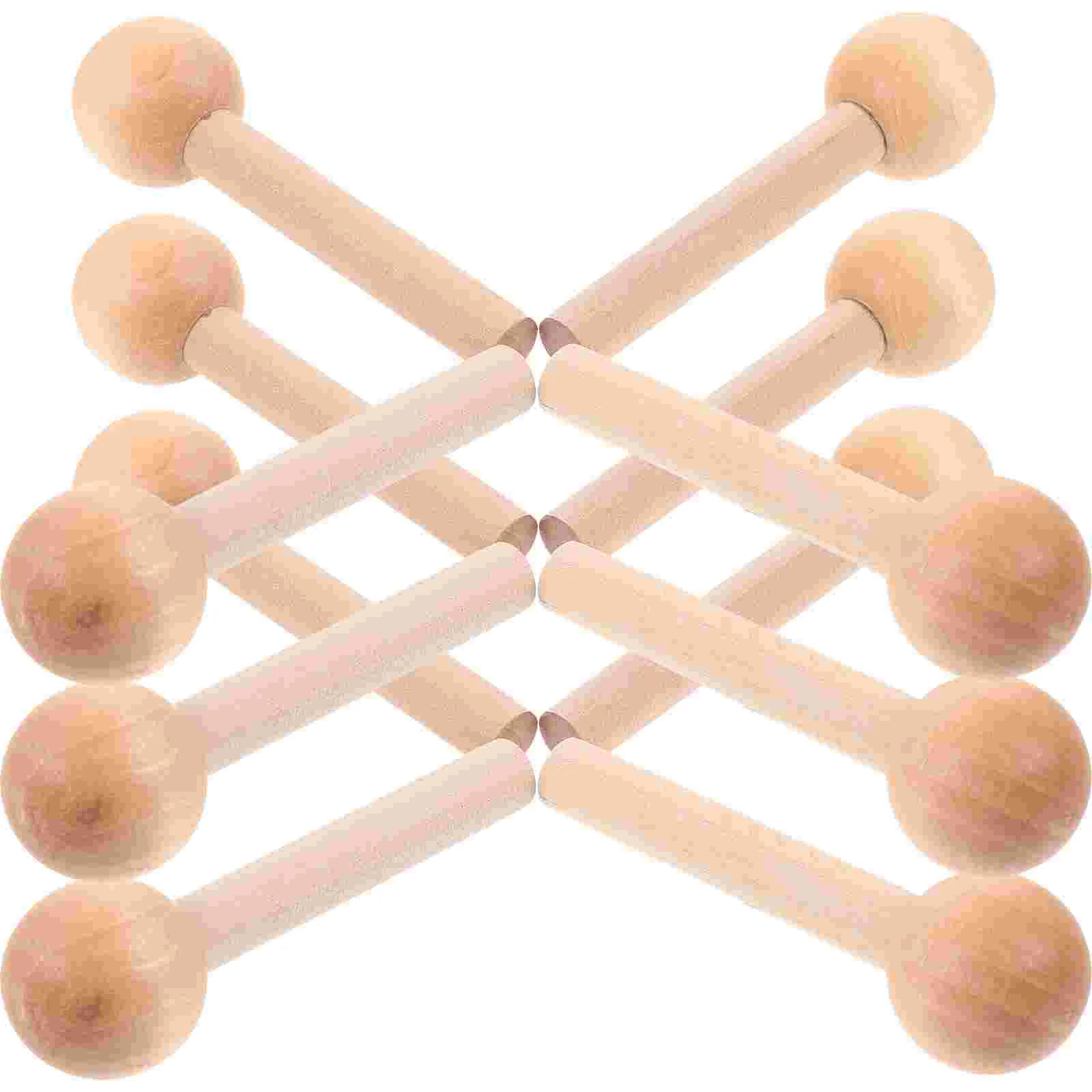 10 Pcs Hook Matchstick Hole Board Wood Pegboard Pegs Hooks for Wooden Nail Hanging