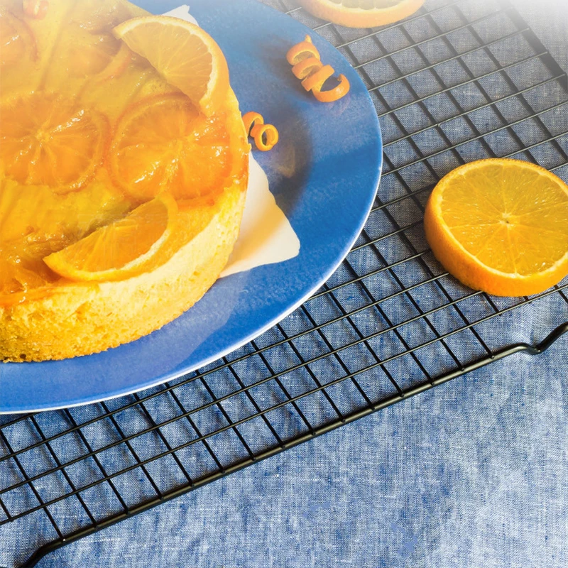 1/2pcs Cake Cooling Rack Small Large Stainless Steel Wire Baking Grid Oven Safe Tray Cookie Bread Pastry Kitchen Bakeware TMZ - view 2