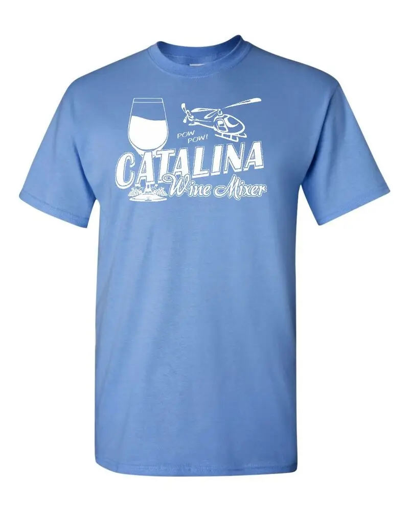 CATALINA WINE MIXER STEP BROTHERS FREAKING FUNNY FERRELL Men's Tee Shirt 1465  Unisex T-shirts for Men Women Summer Tees