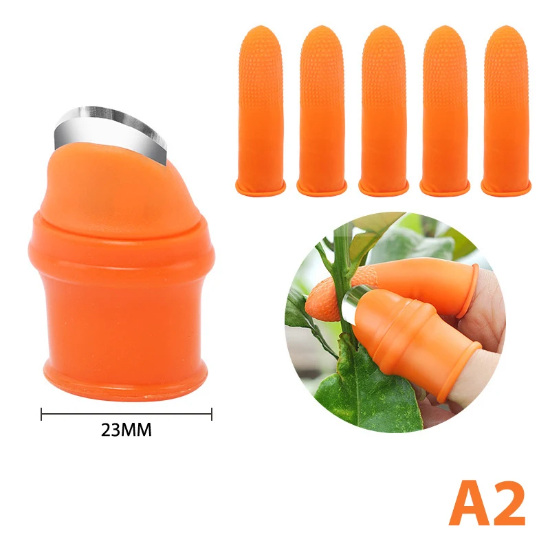 Thumb Cutter Gardening Tools Pruning Shears Garden Picking Plant Vegetables Separator Finger Tool Multifunction Kitchen Cutter