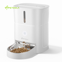 APETDOLA 4L Automatic Cat Food Dispenser Dry Food Timed Feeders Smart Pet Feeder For Cats Dog Accessories