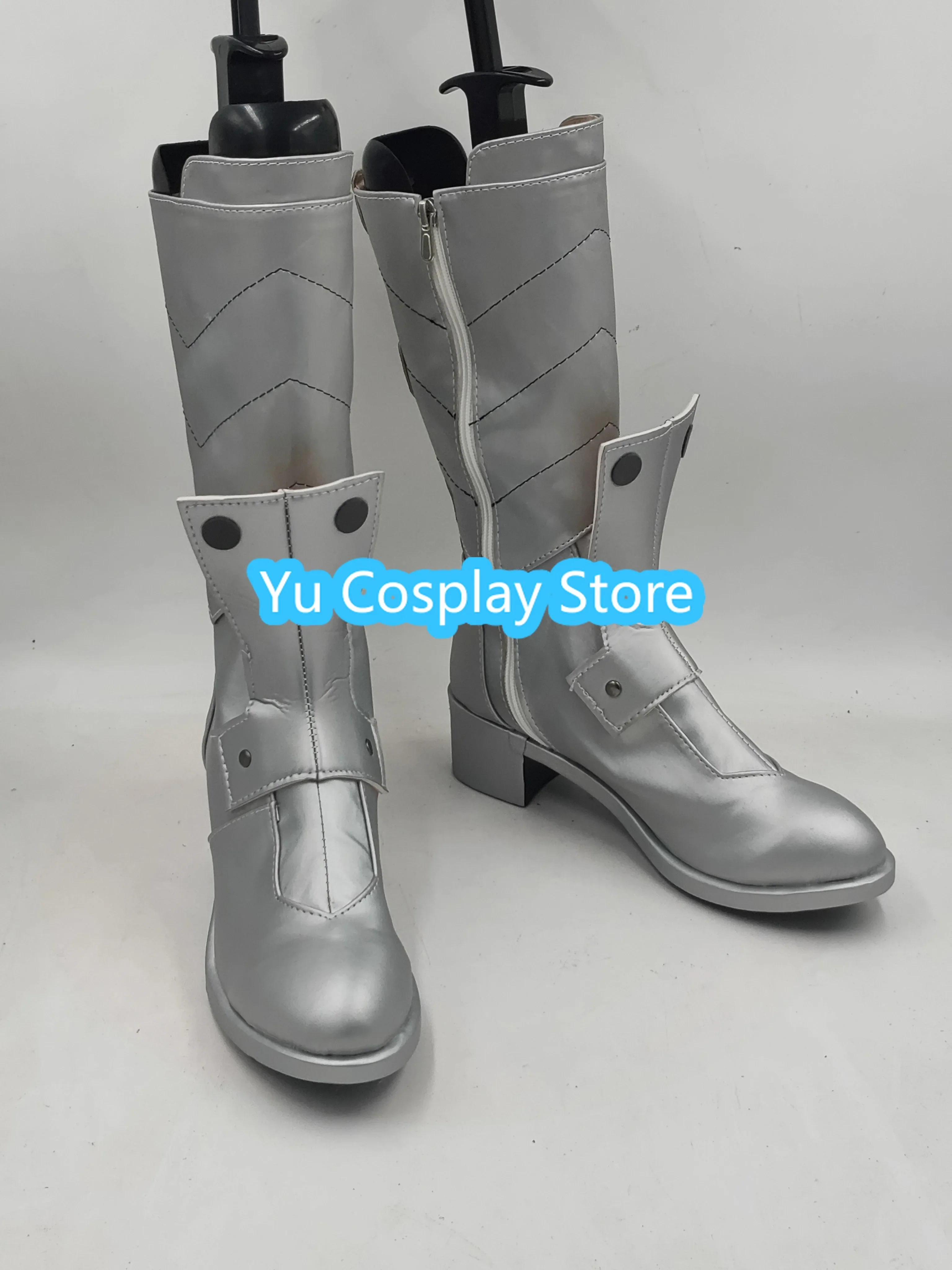 Ichikawa RENO Cosplay Shoes Anime Kaiju No 8 Cosplay Props PU Leather Shoes Halloween Carnival Boots Custom Made