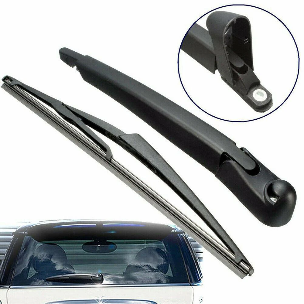 2pcs For Mini Cooper R50/R53 S 2001-2006 Rear Windscreen Rear Wiper Arm 270mm&Wiper Blade Pure Stainless Steel Car Accessory