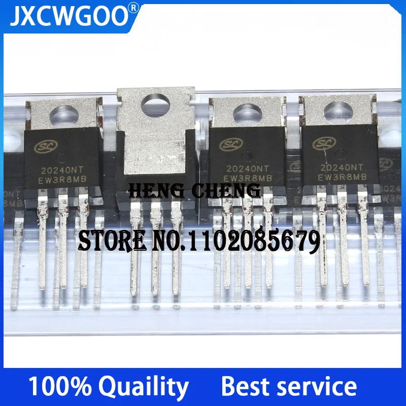 10PCS 100%New Original SVT20240NT 20240NT TO-220 Field-effect transistor