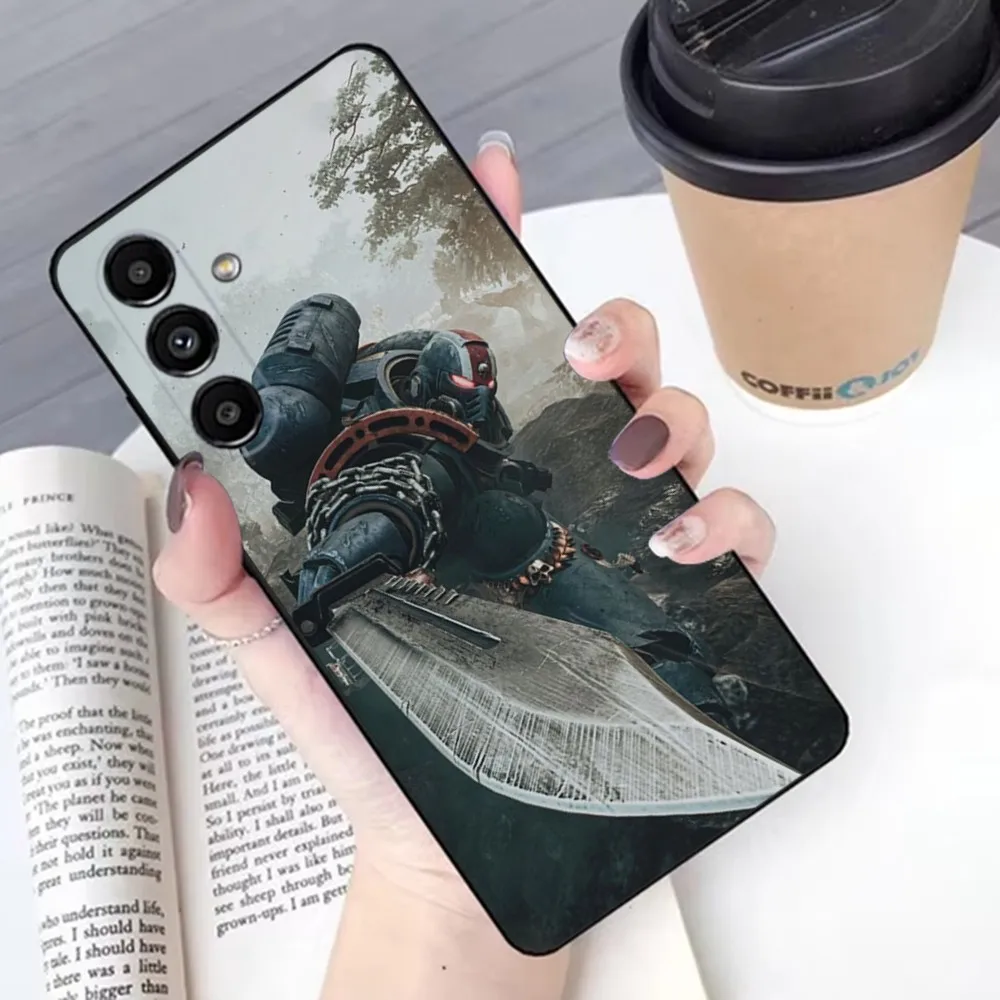 W-Warhammer-s Game 40k  Phone Case For Samsung S24,23,22,30,21,10,9,Ultra,Plus,Lite,FE,Soft Silicone Black Cover