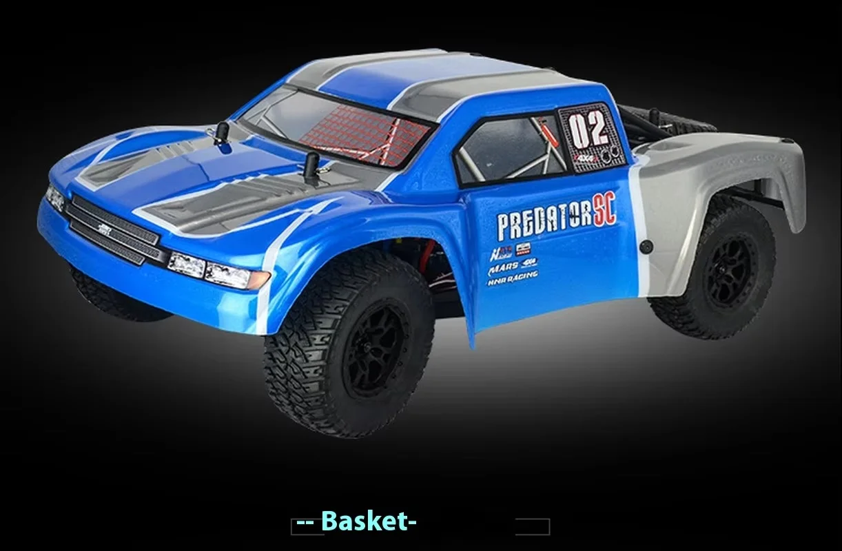 Waterproof Rc 1:10 H9805 Electric Four-wheel Drive Vehicle Brushless Short Card Remote Control Outdoor Off-road Toy Model Gift