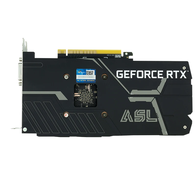 Imagem -02 - Asl Nvidia Geforce Rtx 3050 6gb Gddr6 96bit Pci-e 4.0 Placa de Vídeo para Jogos Placa Gráfica com Hdmi-compatível dp Dvi para pc Desktop