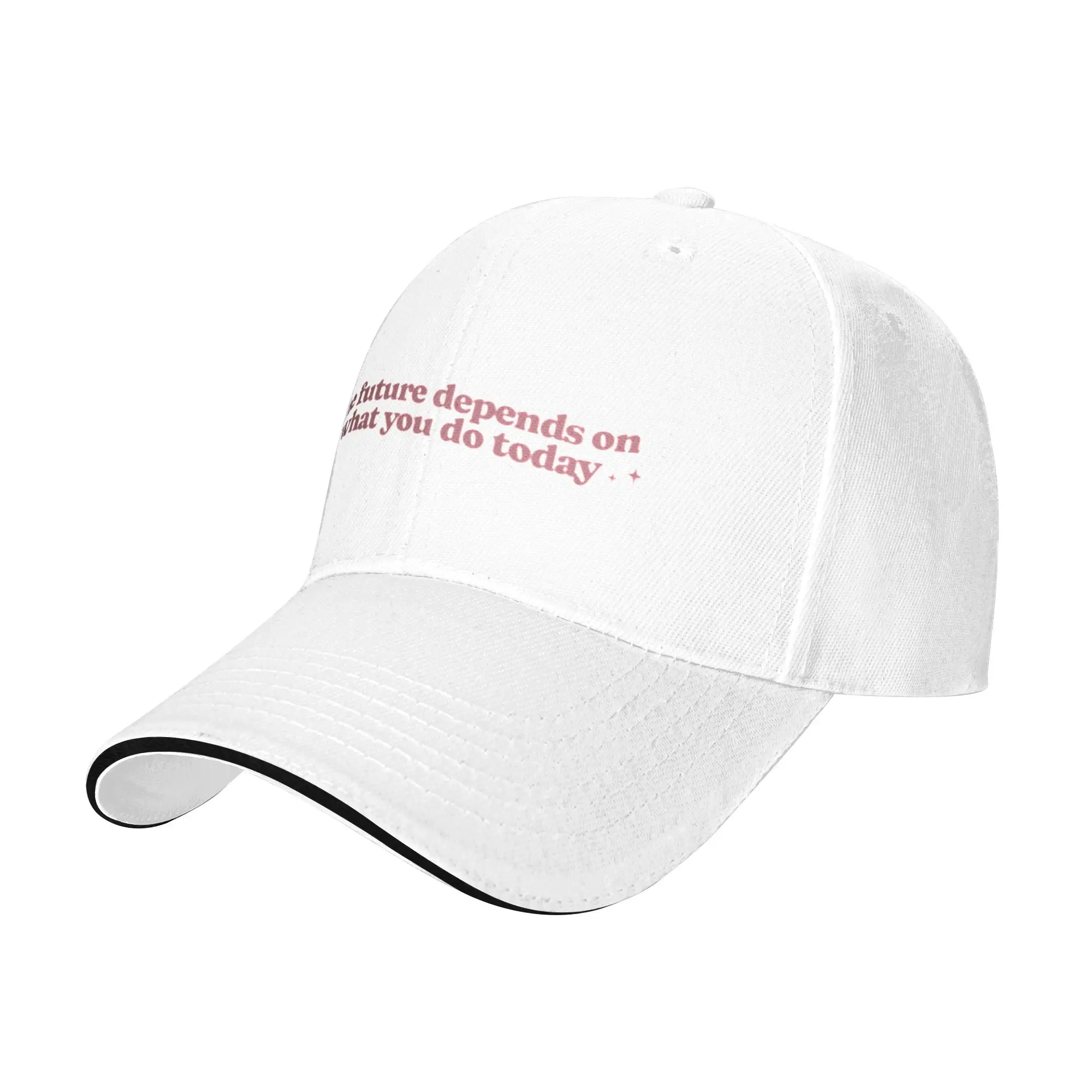 The Future Depends On What You Do Today Pink Gift For Children Men Women A Baseball Cap Hat
